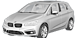 BMW F45 P0A5F Fault Code